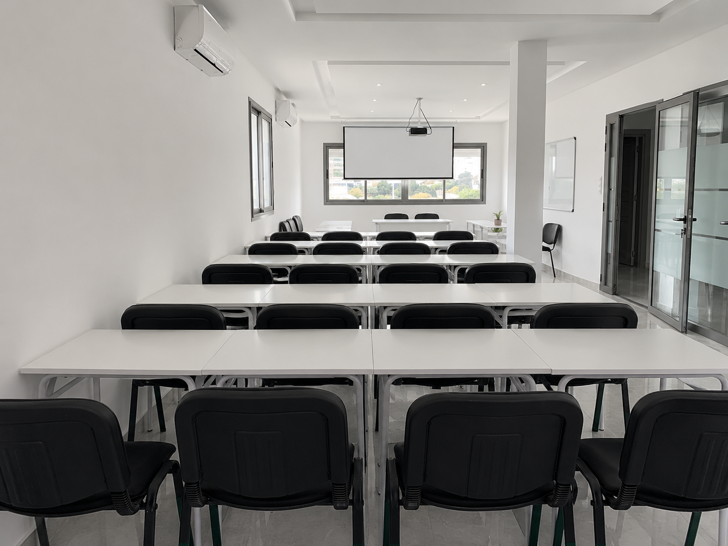 1337 Academy main training room — 12 stations
